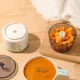 Акумуляторний блендер-подрібнювач із чашею 200 мл Food processor M-703 45Вт