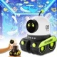 Музичний LED нічник-проектор Робот із змінними слайдами та Bluetooth WH-E03