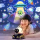 Музичний LED нічник-проектор Робот із змінними слайдами та Bluetooth WH-E03