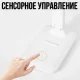 Настільна світлодіодна лампа на акумуляторі з підставкою для телефону 868 Біла