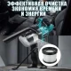 Бездротовий пилосос з 2 акумуляторами 20В 4Ач і насадками Patuo Синій