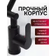 Змішувач для кухні з поворотним виливом 360 та 2 режимами подачі води RD-1806 Чорний