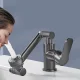 Змішувач для кухні з поворотним виливом 360 та 2 режимами подачі води RD-1806 Чорний