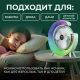 Міні-вентилятор на акумуляторі з LED підсвічуванням та 3 швидкостями RD-1713 Зелений