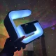 Настільна лампа з Bluetooth колонкою, RGB підсвічуванням та бездротовою зарядкою G3 Чорна