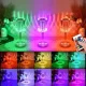 Настільна акрилова лампа RGB на акумуляторі з пультом Crystal Table Lamp