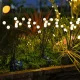 Вуличний садовий ліхтар 70 см 2 шт на сонячній батареї Світлячок 6 LED 202413 Теплий білий