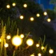 Вуличний садовий ліхтар 70 см 2 шт на сонячній батареї Світлячок 6 LED 202413 Теплий білий