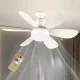 Вентилятор у патрон E27 з LED лампою, таймером та налаштуванням яскравості E31 40W