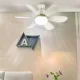Вентилятор у патрон E27 з LED лампою, таймером та налаштуванням яскравості E31 40W