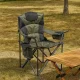 Стілець туристичний складаний з підсклянником та органайзерами Chair AND 8103 Зелений