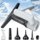 Акумуляторний пилосос з насадками та скребком для миття вікон Cleaner 5in1