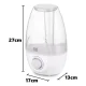 Ультразвуковий зволожувач повітря на 2.1 л з регулятором Ultrasonic Humidifier HD-2107