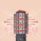 Фен-щітка з регулюванням температури та 3 насадками для укладання VGR V-496 1000Вт