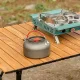 Прямокутний складний туристичний стіл 120х55х63 см із чохлом STD-09 Коричневий