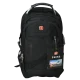 Міський рюкзак на 32 л з роз'ємами USB,AUX та дощовиком Travel Bag 8810 Чорний