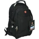 Міський рюкзак на 32 л з роз'ємами USB,AUX та дощовиком Travel Bag 8810 Чорний