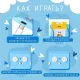 Дитячий планшет з картками для малювання та навчання англійської мови Синій