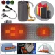 Матрас-килимок 198х62 см з USB підігрівом 3 режими та чохлом Сірий PowerBank у подарунок
