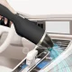 Автомобільний акумуляторний пилосос на 3 швидкості з 3 насадками AND 1-39 Чорний