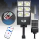 Вуличний ліхтар 180 LED на пульті із сонячною панеллю та датчиком руху W789A-3