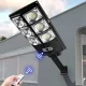 Вуличний ліхтар 180 LED на пульті із сонячною панеллю та датчиком руху W789A-3