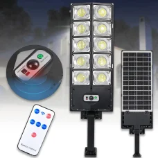 Вуличний ліхтар 300 LED на пульті з датчиком руху та сонячною панеллю W789A-5