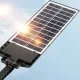 Вуличний ліхтар 300 LED на пульті з датчиком руху та сонячною панеллю W789A-5