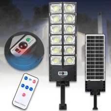 Ліхтар вуличний 360 LED на пульті з датчиком руху та сонячною панеллю W789A-6