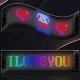 Гнучка світлодіодна RGB панель-екран 192х595 мм з керуванням від програми та пульта LED Matrix Panel 16×96