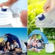Складана каністра-гармошка на 10 л з ручною та краном для розливу води Прозора