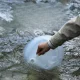 Каністра-гармошка складана на 15 л з ручною та краном для розливу води Прозора