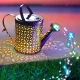 Садовий ліхтар 80 см у вигляді Лійки на сонячній батареї з різнобарвним свіченням 1 шт.
