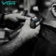 Акумуляторна машинка для стрижки з LED дисплеєм та 3 насадками VGR V-991 Чорна