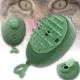 Парова акумуляторна щітка-масажер для вичісування тварин Pet comb Зелена