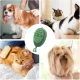 Парова акумуляторна щітка-масажер для вичісування тварин Pet comb Зелена