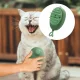 Парова акумуляторна щітка-масажер для вичісування тварин Pet comb Зелена