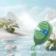 Парова акумуляторна щітка-масажер для вичісування тварин Pet comb Зелена