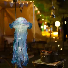Підвісний світильник-ліхтар 46 см на батарейках у формі Медузи Jellyfish Lamp