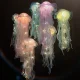 Підвісний світильник-ліхтар 46 см на батарейках у формі Медузи Jellyfish Lamp