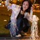 Підвісний світильник-ліхтар 46 см на батарейках у формі Медузи Jellyfish Lamp