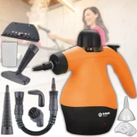 Електричний пароочисник на 360 мл з різними насадками Steam Cleaner BITEK BT-4740 2200 Вт