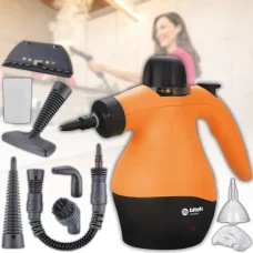 Електричний пароочисник на 360 мл з різними насадками Steam Cleaner BITEK BT-4740 2200 Вт