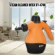Електричний пароочисник на 360 мл з різними насадками Steam Cleaner BITEK BT-4740 2200 Вт