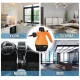 Електричний пароочисник на 360 мл з різними насадками Steam Cleaner BITEK BT-4740 2200 Вт