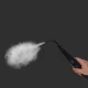 Електричний пароочисник на 360 мл з різними насадками Steam Cleaner BITEK BT-4740 2200 Вт
