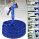 Шланг садовий 120 м для поливу з розпилювачем 7 режимів роботи V-HOSE PRO Синій