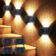 Набір вуличних LED світильників 4 шт із сонячною панеллю