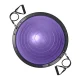 Балансувальна платформа 60 см з еспандером MS 2609-1 Purple Фіолетовий Сфера для занять фітнесом