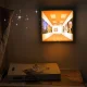Настінний світильник-нічник 13.8x13.8x12 см з ефектом 3D ілюзії Naked Eye 3D Vision